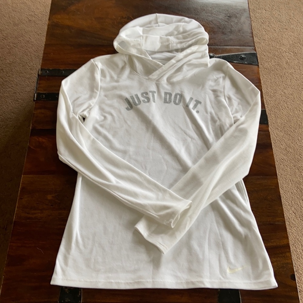 Nike long sleeve waffle hoodie